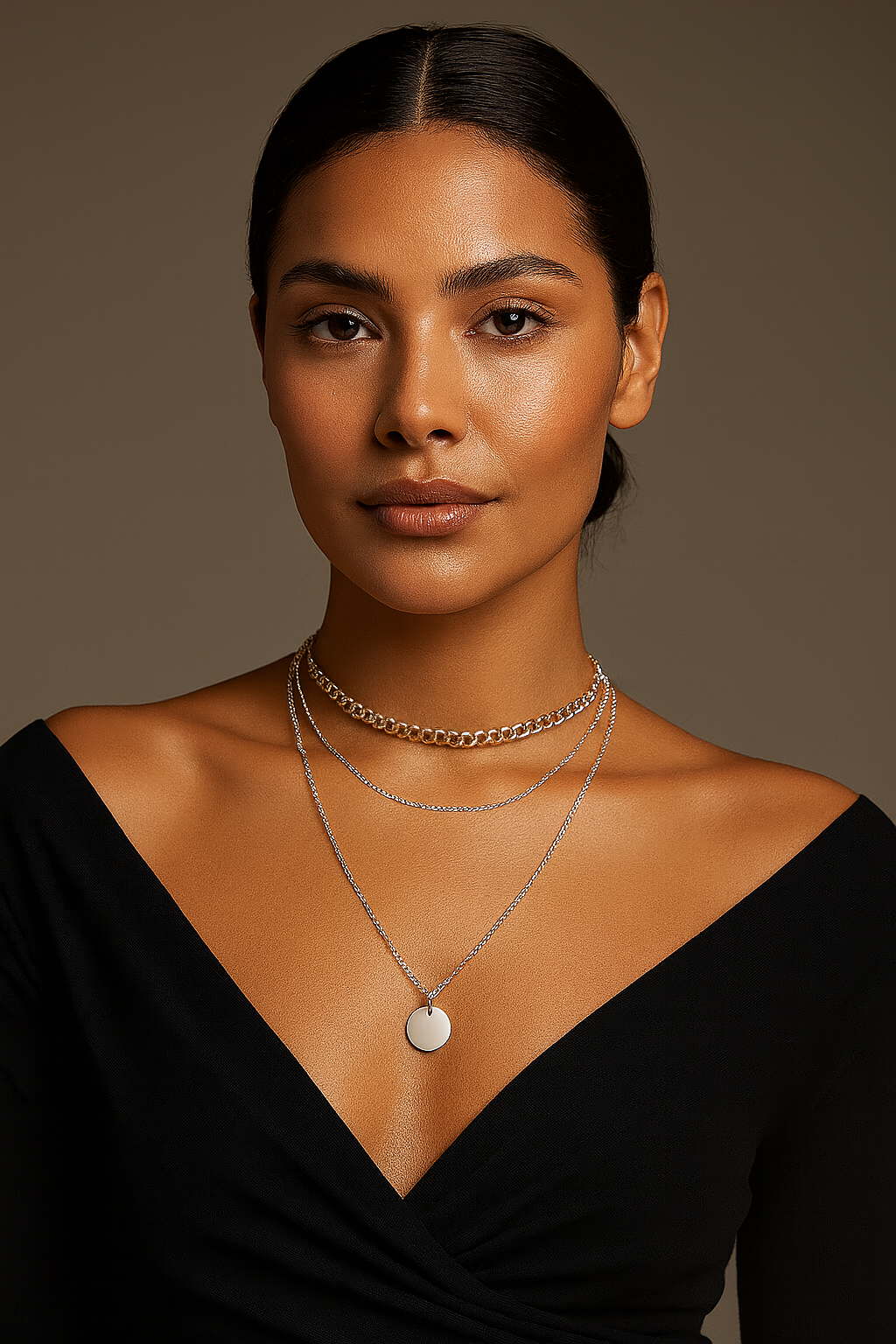 Multilayered Necklace