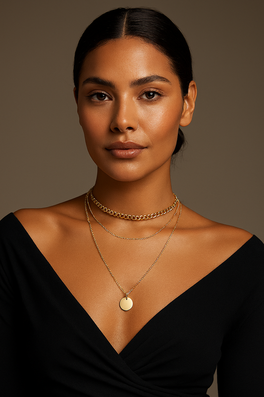 Multilayered Necklace